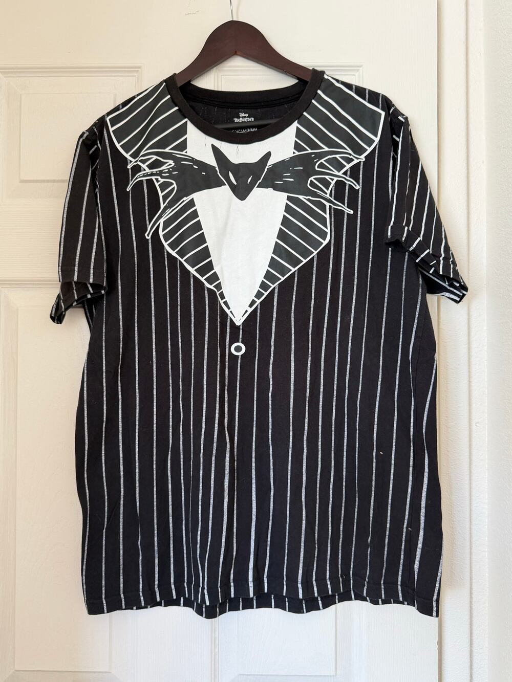 Disney Nightmare Before Christmas Jack Skellington Tuxedo Graphic Tee XL